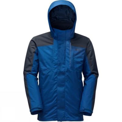 Chaquetas Jack Wolfskin Viking Sky 3-in-1 Hombre - Azules Oscuro - Chile MVR318675